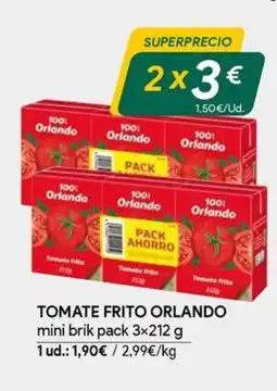 Masymas ORLANDO Tomate frito oferta