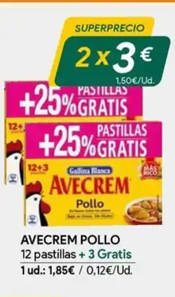Masymas AVECREM Pollo oferta