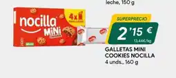 Masymas NOCILLA Galletas mini cookies oferta