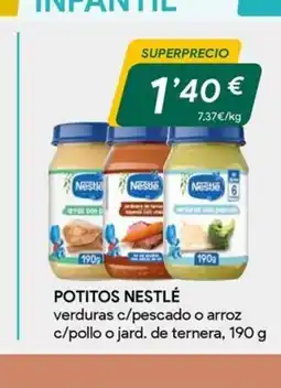 Masymas NESTLÉ Potitos oferta