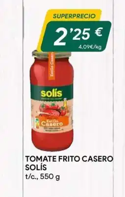 Masymas SOLÍS Tomate frito casero oferta