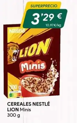 Masymas LION Cereales nestlé oferta