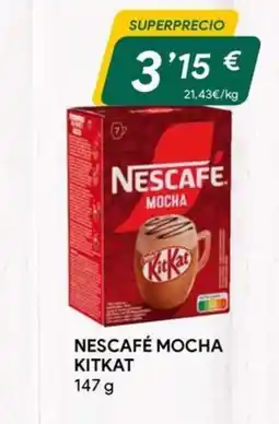 Masymas KITKAT Nescafé mocha oferta