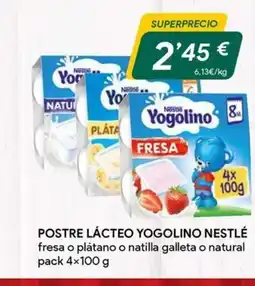 Masymas NESTLÉ Postre lácteo yogolino oferta