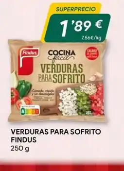 Masymas FINDUS Verduras para sofrito oferta