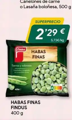 Masymas FINDUS Habas finas oferta