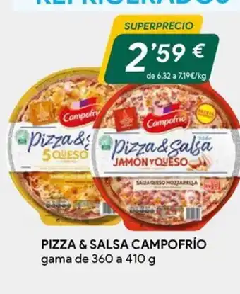 Masymas CAMPOFRÍO Pizza & salsa oferta