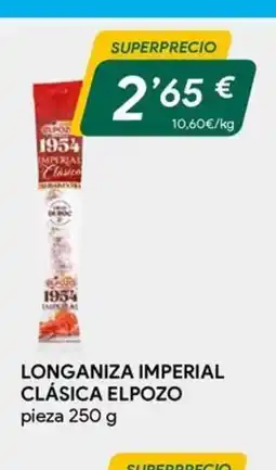Masymas ELPOZO Longaniza imperial clásica oferta