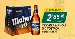 Masymas MAHOU 0,0 TOSTADA Cerveza oferta