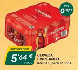Masymas CRUZCAMPO Cerveza oferta