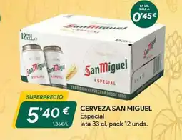 Masymas SAN MIGUEL Cerveza oferta
