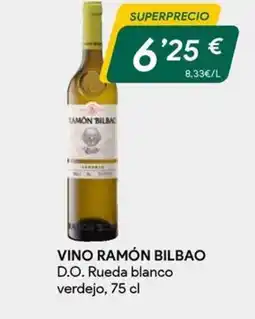 Masymas RAMÓN BILBAO Vino D.O. Rueda blanco verdejo oferta