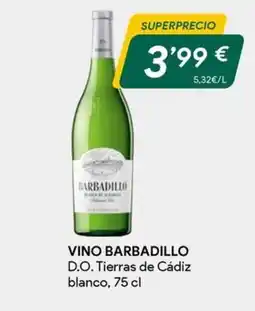 Masymas BARBADILLO Vino D.O. Tierras de Cádiz blanco oferta