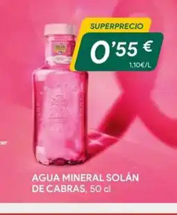 Masymas SOLÁN DE CABRAS Agua mineral oferta