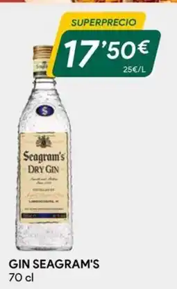 Masymas SEAGRAM'S Gin oferta