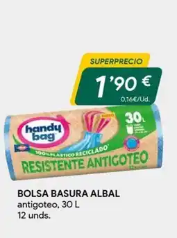 Masymas ALBAL Bolsa basura oferta