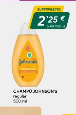 Masymas JOHNSON'S Champú oferta