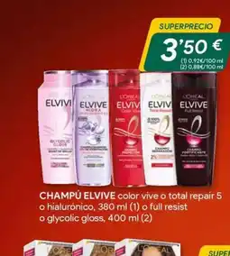 Masymas ELVIVE Champú oferta