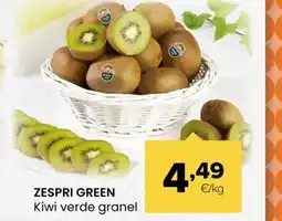 Autoservicios Familia ZESPRI GREEN Kiwi verde granel oferta