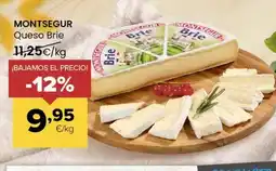 Autoservicios Familia MONTSEGUR Queso Brie oferta
