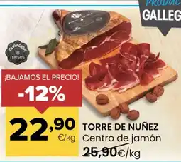 Autoservicios Familia TORRE DE NUÑEZ Centro de jamón oferta