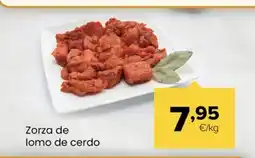 Autoservicios Familia Zorza de lomo de cerdo oferta