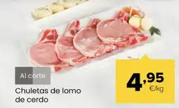 Autoservicios Familia Chuletas de lomo de cerdo oferta