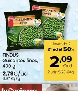 Autoservicios Familia FINDUS Guisantes finos oferta
