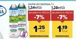 Autoservicios Familia Leche sin lactosa oferta