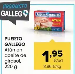 Autoservicios Familia PUERTO GALLEGO Atún en aceite de girasol oferta