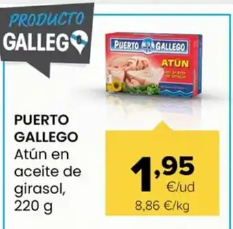 Autoservicios Familia PUERTO GALLEGO Atún en aceite de girasol oferta