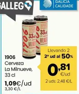 Autoservicios Familia 1906 Cerveza La Milnueve oferta