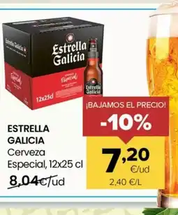 Autoservicios Familia ESTRELLA GALICIA Cerveza Especial oferta