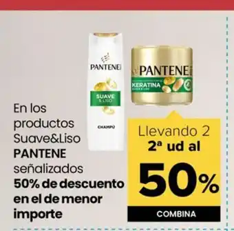 Autoservicios Familia PANTENE En los productos Suave&Liso oferta