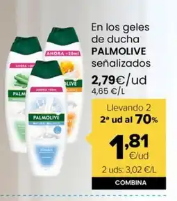 Autoservicios Familia PALMOLIVE En los geles de ducha oferta