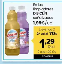 Autoservicios Familia DISICLÍN En los limpiadores oferta