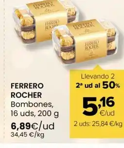 Autoservicios Familia FERRERO ROCHER Bombones oferta