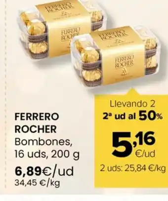 Autoservicios Familia FERRERO ROCHER Bombones oferta