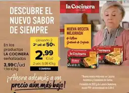 Autoservicios Familia La cocinera - en los productos senalizados oferta