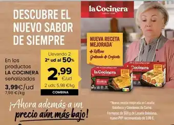 Autoservicios Familia La cocinera - en los productos senalizados oferta