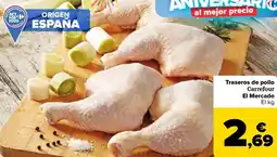 Carrefour Traseros de pollo Carrefour El Mercado oferta