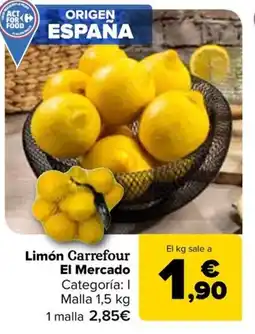 Carrefour Limón Carrefour El Mercado oferta
