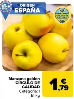 Carrefour CÍRCULO DE CALIDAD Manzana golden oferta