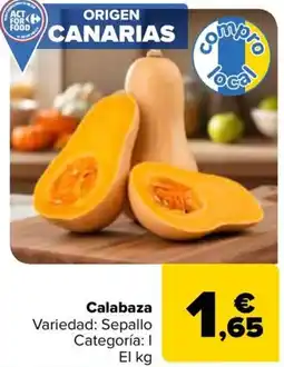 Carrefour Calabaza oferta