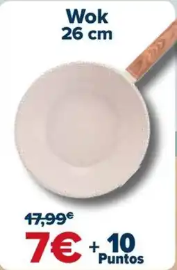 Carrefour Wok 26 cm oferta