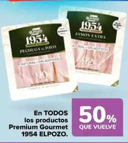 Carrefour 1954 ELPOZO En todos los productos premium gourmet oferta