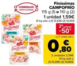 Carrefour CAMPOFRÍO Finíssimas oferta