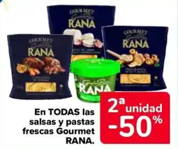 Carrefour RANA En todas las salsas y pastas frescas gourmet oferta