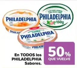 Carrefour PHILADELPHIA En todos los sabores. oferta