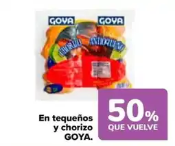 Carrefour GOYA En tequeños y chorizo oferta